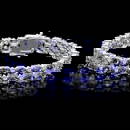 14k 20.00ct Tanzanite 1.30ct Diamond Bracelet