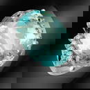 14K Gold 20.96cts Aquamarine & 0.50cts Diamond Ring