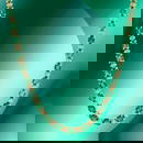 14K Gold 12.88cts Emerald & 1.15cts Diamond Necklace