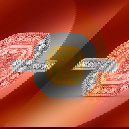 Platinum & Gold 1.70cts Diamond Ring