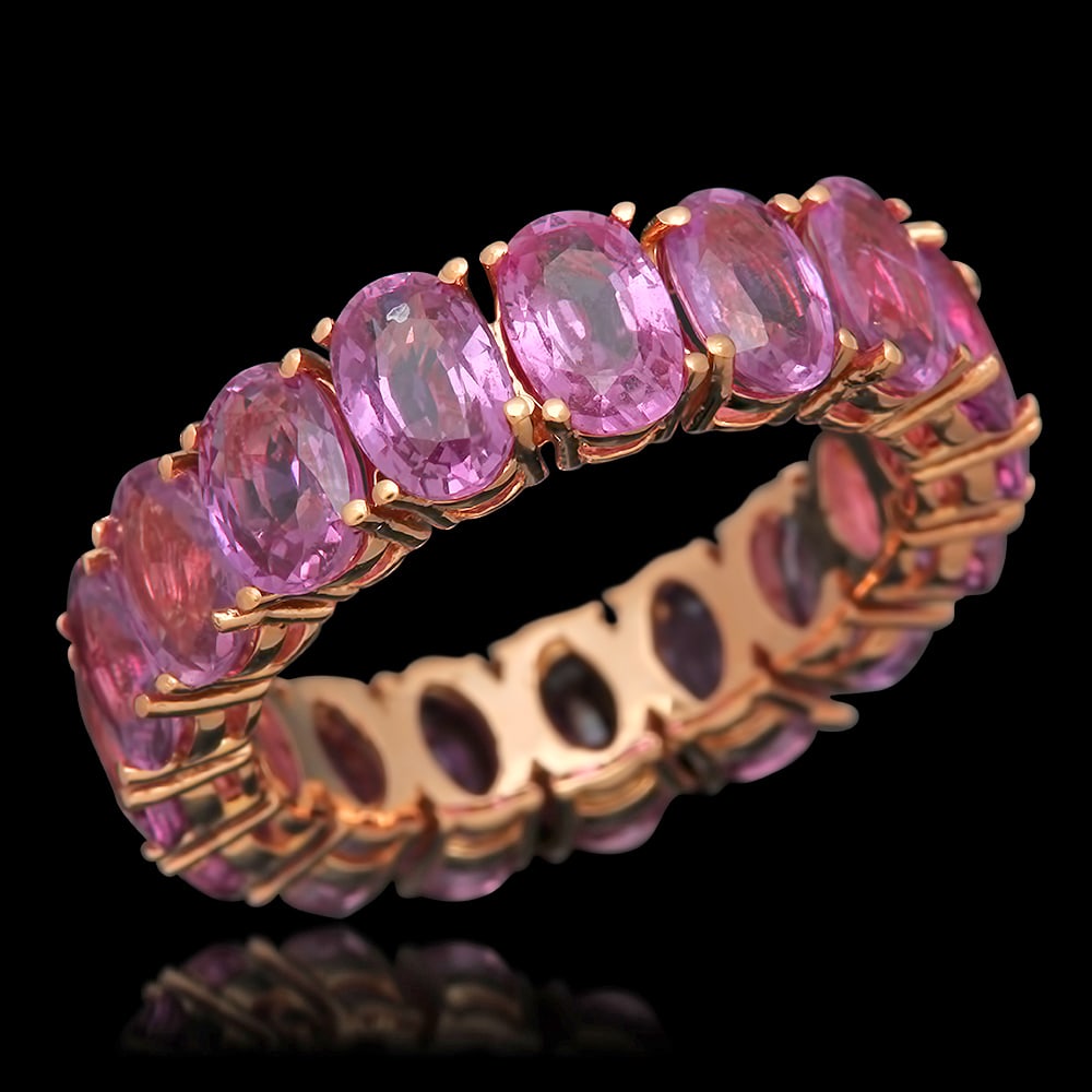 14K Gold 10.82ct Pink Sapphire Ring: Retail: $6,220.00 ****** 14K Gold 10.82ct Pink Sapphire Ring ****** Metal: 14K Solid Rose Gold / Total Item Weight: 6.1 grams / Country Made: United States / / Main Stone: Pink Sapphire / Carat Total
