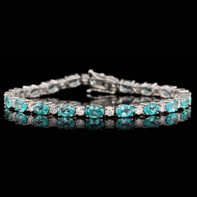 14k Gold 9.00ct Apetite 2.05ct Diamond Bracelet: Retail: $19,600.00 ****** 14k Gold 9.00ct Apetite 2.05ct Diamond Bracelet ****** Metal: 14k Solid White Gold / Size: 7 / Total Item Weight: 13.0 grams / Country Made: United States / / Main Stone: Ape