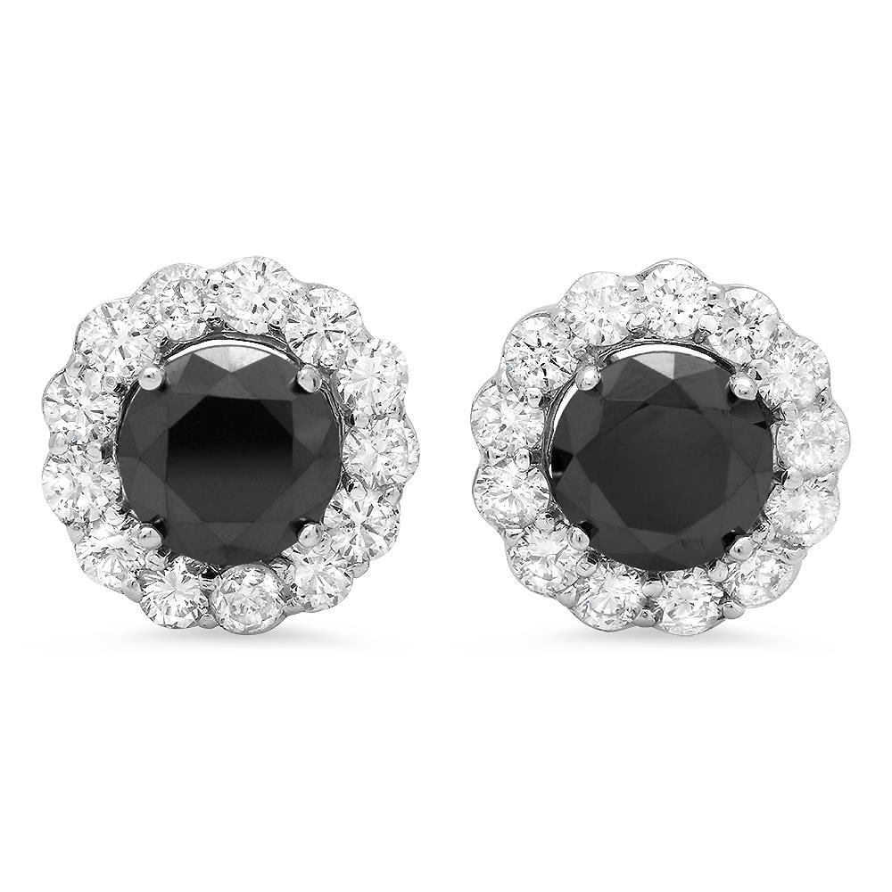 14K Gold 2.82ct Fancy Color 4.58 Diamond Earring: Retail: $16,830.00 ****** 14K Gold 2.82ct Fancy Color 4.58 Diamond Ring ****** Metal: 14K White Gold / Total Item Weight: 4.3 grams / Country Made: United States / Main Stone: Fancy Color Diamond / Co