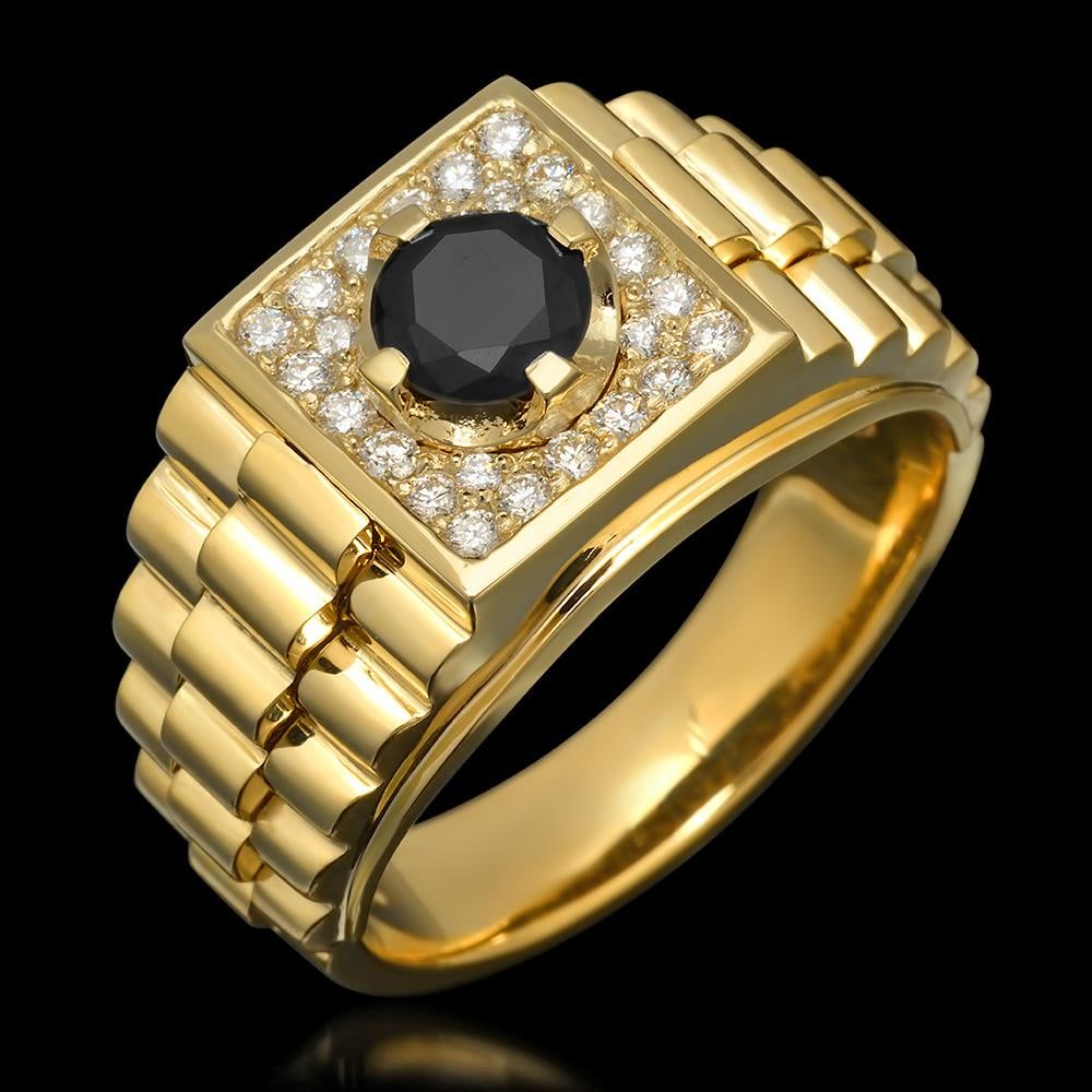 14k Yellow Gold 1.11ct Diamond Ring: Retail: $7,100.00 ****** 14k Yellow Gold 0.65ct & 1.01ct Diamond Ring ****** Metal: 14K Yellow Gold / Total Item Weight: 12.5 grams / Country Made: United States / / Main Stone: Diamond / Color: Fancy