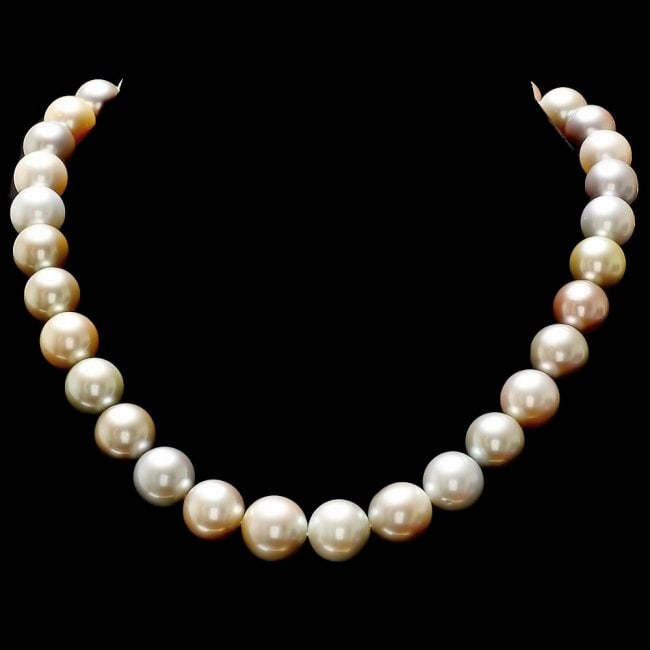 11-14mm Natural South Sea Pearl Necklace