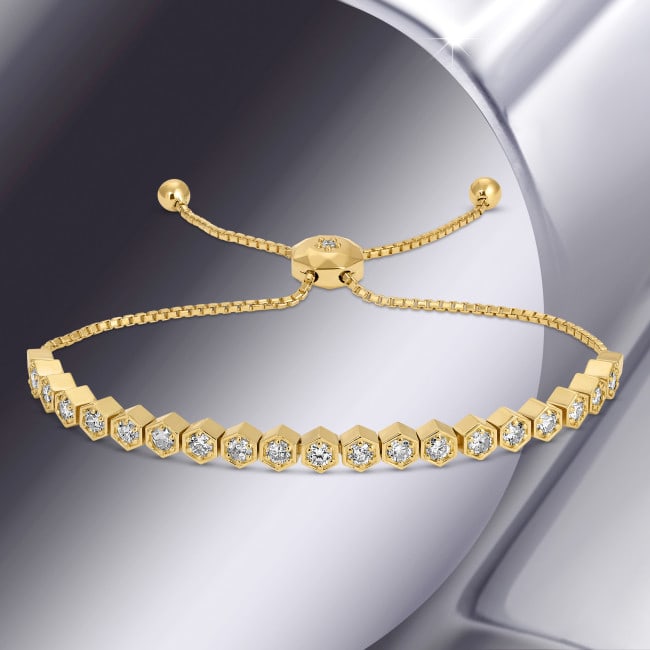 14k Gold 2.00ct Diamond Bracelet: Retail: $9,385.00 ****** 14k Gold 2.00ct Diamond Bracelet ****** Metal: 14k Solid Yellow Gold / Size: 7 / Total Item Weight: 9.5 grams / Country Made: USA / / Main Stone: Diamond / Color: / Carat Tota