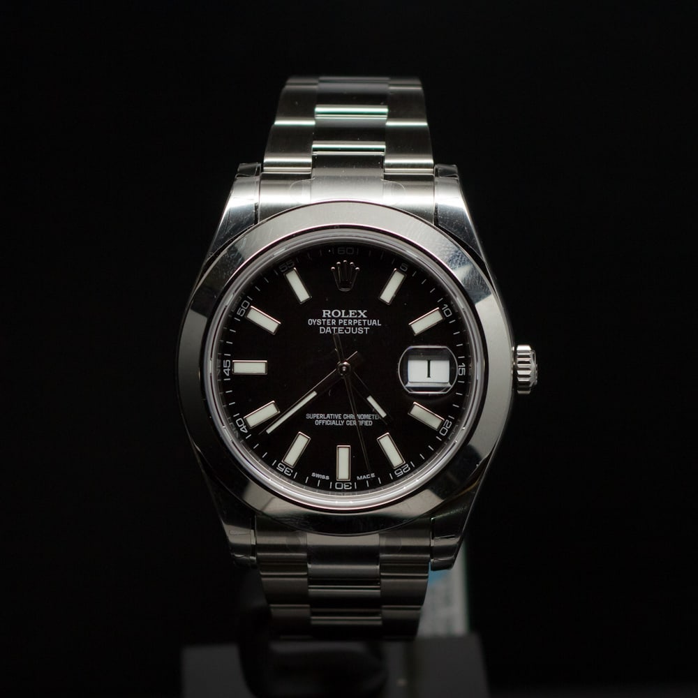Rolex Stainless Steel Datejust II 41mm Black Dial Men's Wristwatch: ****** Rolex Stainless Steel Datejust II 41mm Black Dial Men's Wristwatch ****** One Mens, Rolex SS DateJust II 41mm electronically tested and polished / Case: Stainless Steel, 41mm / Dial: Black / Br
