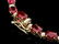 14k Gold 40.5ct Ruby 2.55ct Diamond Necklace - 5