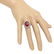 14K Gold 9.51ct Ruby 0.92cts Diamond Ring - 3