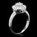 14k White Gold .75ct Diamond Ring - 2