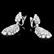 14k Gold 5.32ct Diamond Earrings - 2