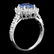 14k Gold 2.00ct Sapphire 0.85ct Diamond Ring - 3