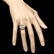 14k Gold 3.20ct Sapphire 1.60ct Diamond Ring - 4