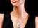 14k Gold 18ct Aquamarine 1.8ct Diamond Pendant - 3