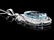 14k Gold 18ct Aquamarine 1.8ct Diamond Pendant - 4