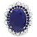 14k Gold 8.15ct Sapphire 0.90ct Diamond Ring - 2
