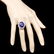 14k Gold 8.15ct Sapphire 0.90ct Diamond Ring - 4
