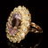 14K Gold 19.68ct Kunzite 2.75ct Diamond Ring - 2