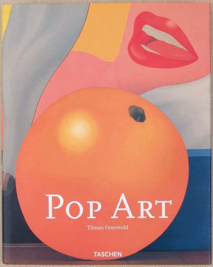 1999 Book POP ART-XL HC Retrospective-Warhol, Johns: This is a VINTAGE 1999 book titled Pop Art by Tilman Osterwold. "Everything is beautiful," raved Andy Warhol, in raptures at the glamour of modern life, consumer society, the world of the media and it