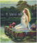 Rare c1910 Print - Ethereal Nude Nymph by Water