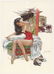 1948 Risque Circus Pin-Up DE MERS-Sexy Horse Performer