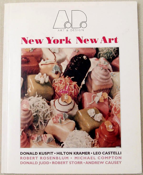 1989 Book NEW YORK NEW ART Kon-Su Nam, Koons, Sherman: This is a vintage 1989 book by A. Papadakes titled New York New Art. Full of beautiful color photos on each page. Conceptual and Pop art, nudes, sculptures, and mixed media. New York New Art. Art & de