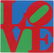Vintage 1960s Robert Indiana LOVE Screen Print Card