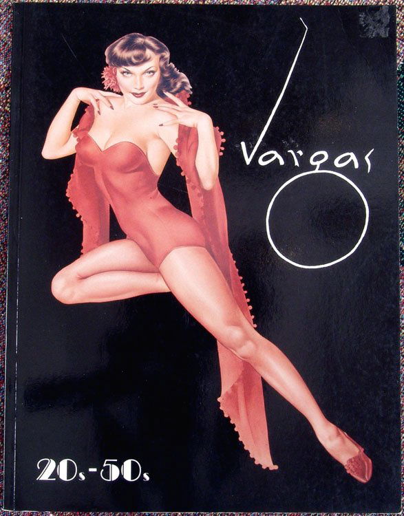 1993 Book VARGAS: 20s-50s Pin-Ups & Nudes by Vargas: This is a vintage 1993 book about Alberto Vargas titled Vargas: 20s-50s.Published by Taschen, Berlin. First edition. Softcover. Printed in Germany. Text in English, German, and French.Famous for his i