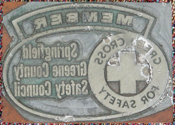 Vintage Wood Block Stamp Green Cross For Safety: This is a vintage wood block stamp. Member Springfield Greene County Safety Council SIZE: Approx. 4" x 3". 1" thick. ****** We provide in-house shipping. Low shipping costs! Combine items to save even
