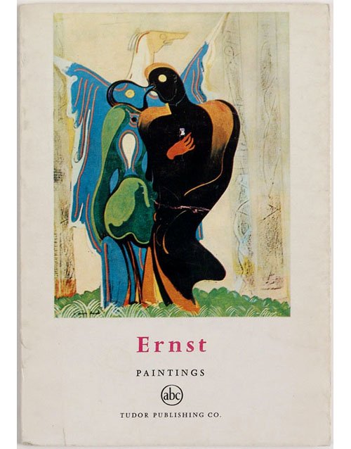 Vintage 1969 Book ERNST PAINTINGS Printed in France: This is a vintage 1969 mini-book by Patrick Waldberg titled Ernst Paintings. From Fernand Hazan, Paris. Published by Tudor Publishing Co. Printed in France. Softcover. SIZE: Approx. 4" x 6". 15 plates
