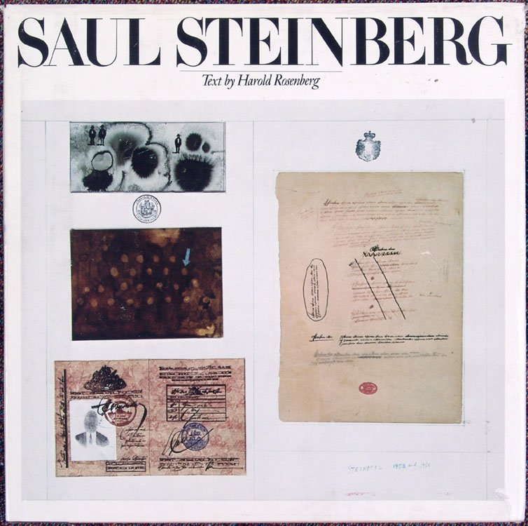 1978 Book SAUL STEINBERG 250 Pages 274 Illustrations: This is a vintage 1978 book by Harold Rosenberg titled Saul Steinberg. Published by Alfred A. Knopf in association with the Whitney Museum of American Art, New York. Hardcover. First edition. Printed 