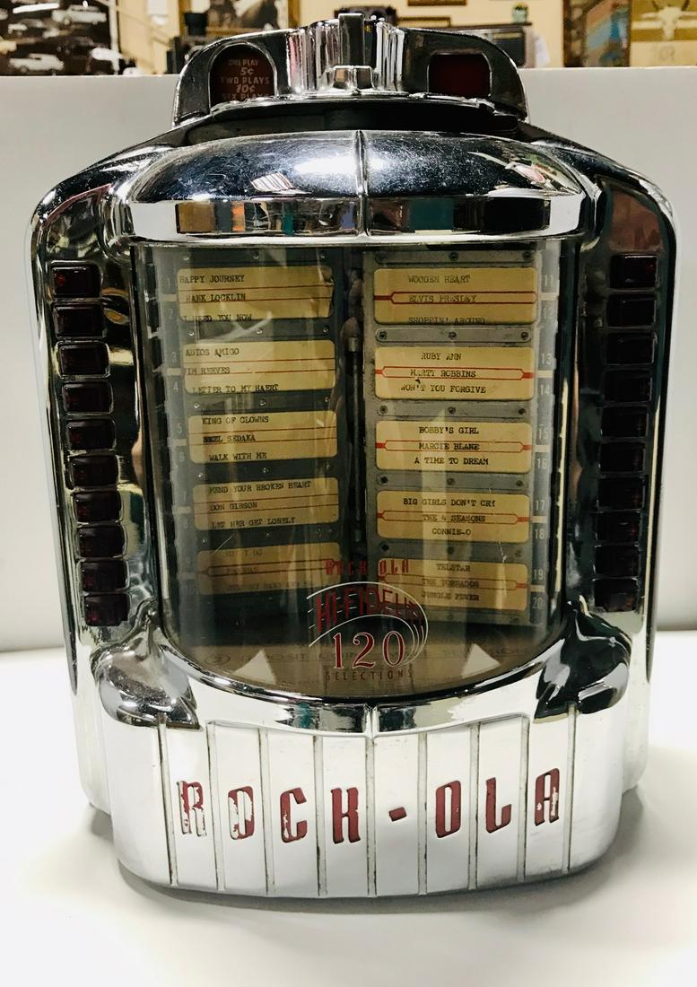 Rock-Ola wall box.  Good condition.  Untested. (1 of 1)