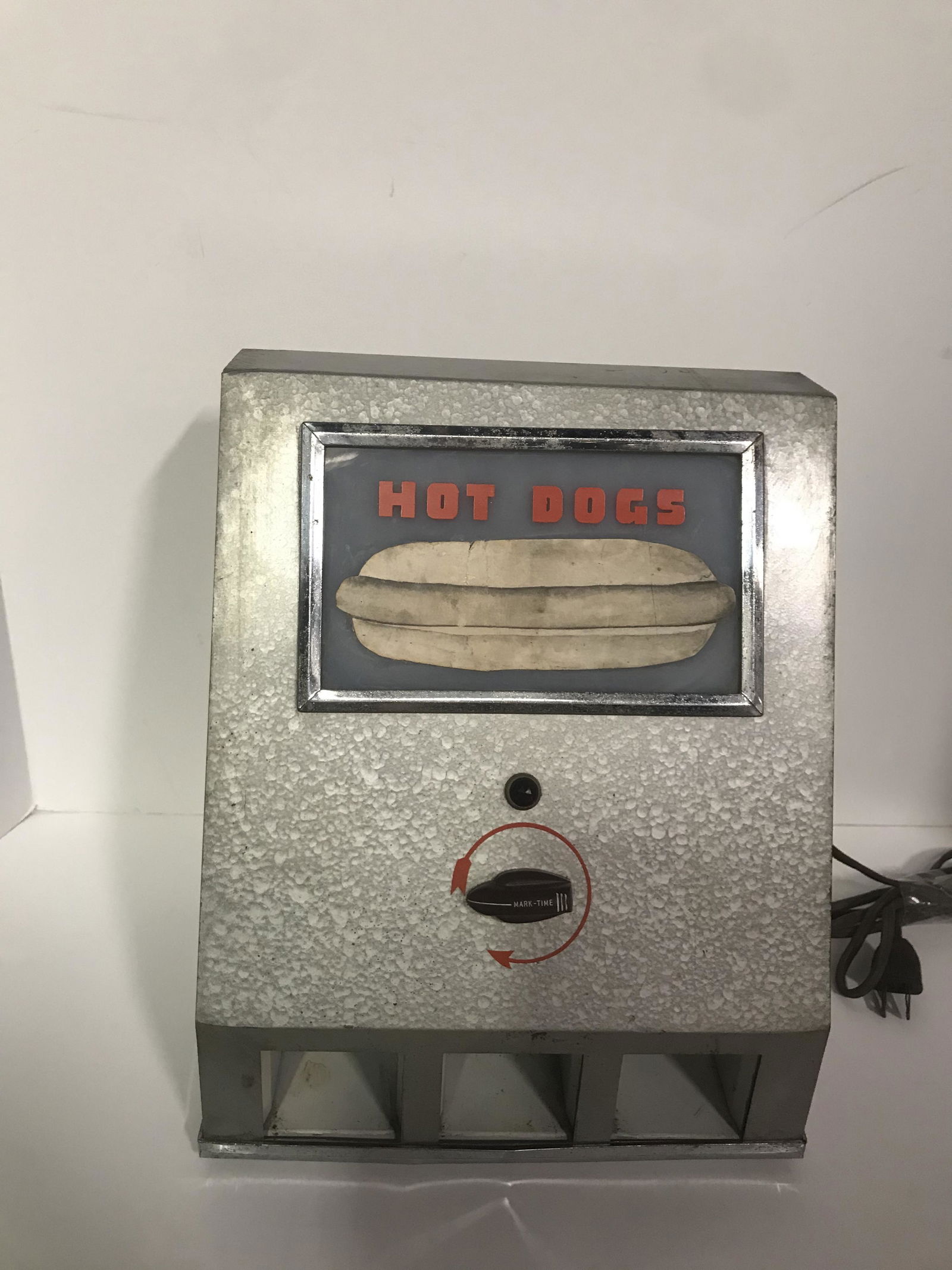 Small electric hot dog vendor. 1950s era. Coloring and (1 of 1)