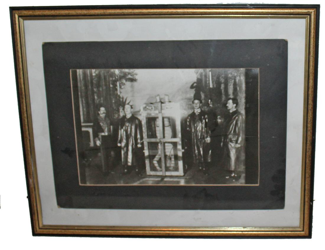 Picture of Houdini in the famous Up Side Down Water (1 of 1)