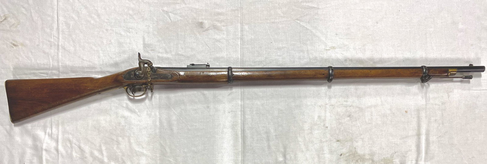 Falisse & Trapmann, supplier to Confederate States of: Falisse & Trapmann, supplier to Confederate States of America, Model 1863 musket. Belgium Arms Liege .69 caliber percussion. Serial #50.