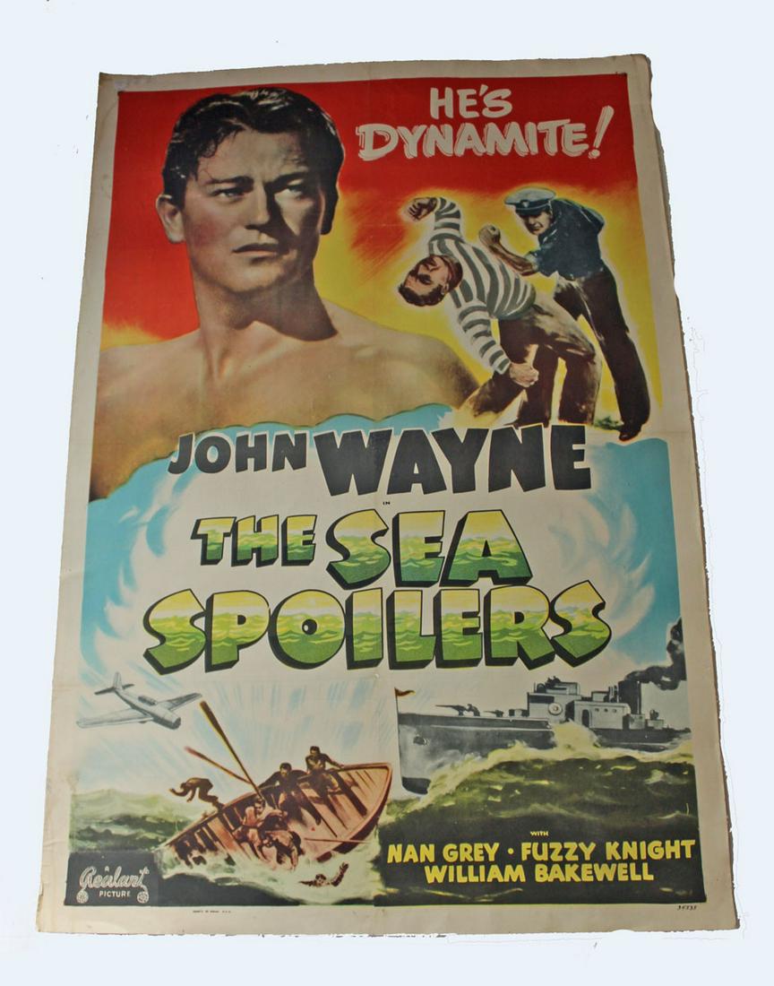 JOHN WAYNE THE SEA SPOILERS (UNIVERSAL, 1936). ONE (1 of 1)