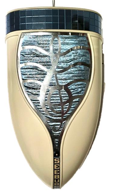 EXTRA LARGE VINTAGE SEEBURG TEARDROP SPEAKER: EXTRA LARGE VINTAGE SEEBURG TEARDROP SPEAKER