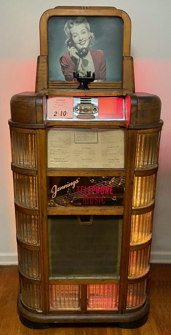 JENNINGS TELEPHONE MUSIC BOX (1 of 2)