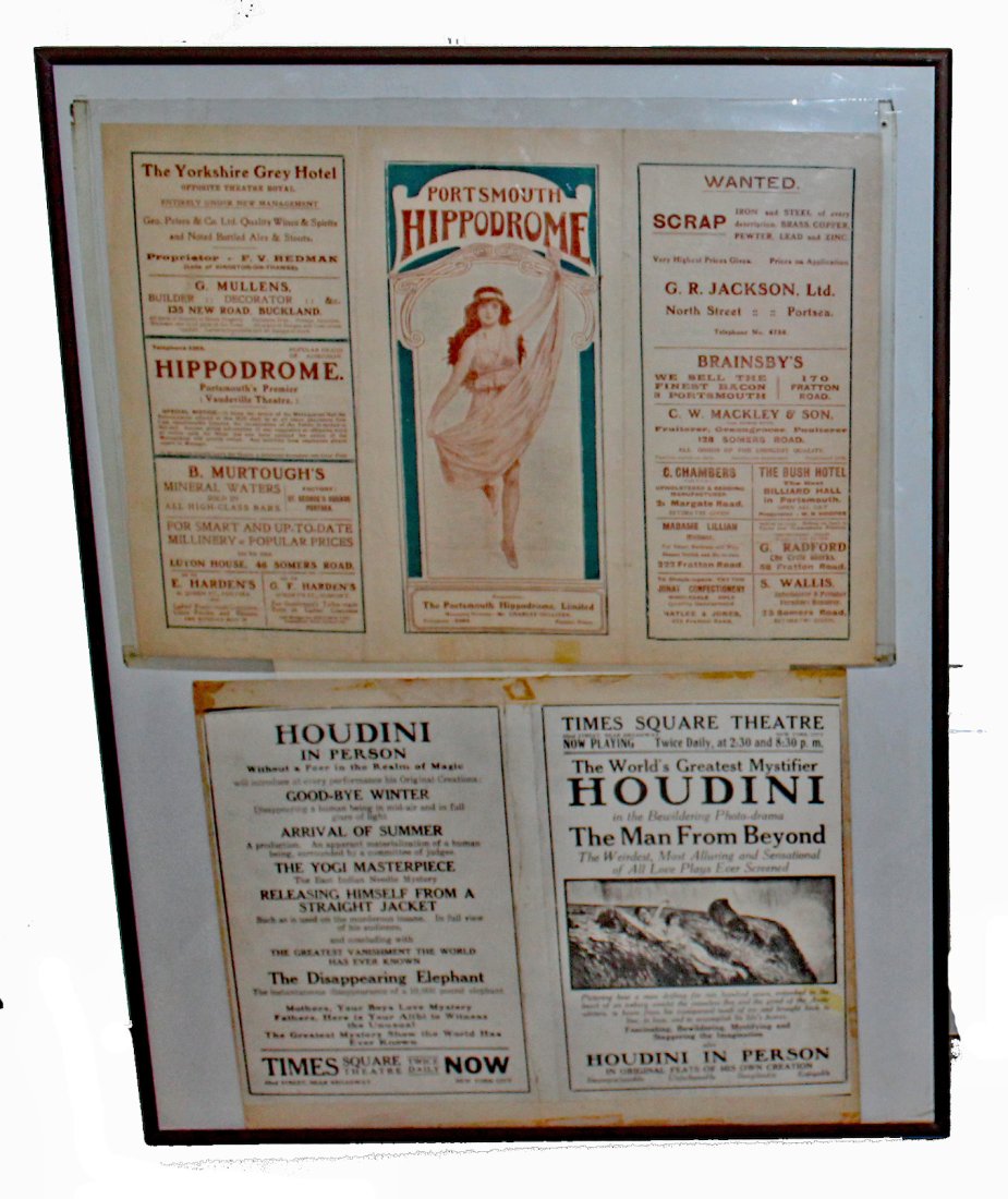 Houdini At Times Square Hippodrome Program (1 of 3)