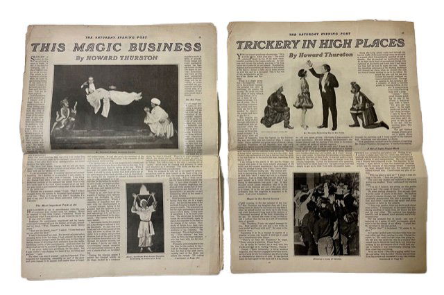 Saturday Evening Post with two articles by Thurston (1 of 2)