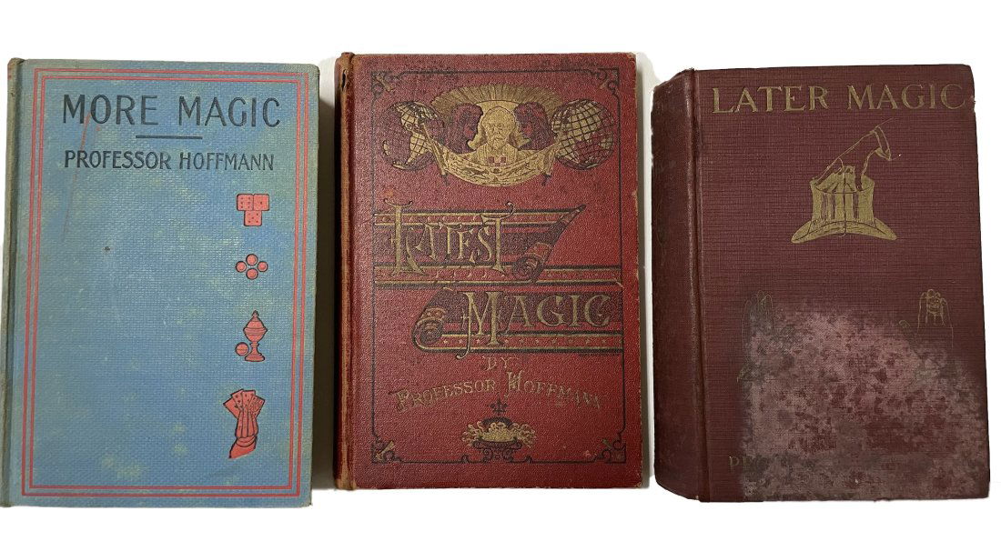 Lot of 3 Professor Hoffmann Books (1 of 8)
