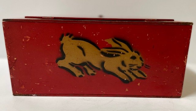 Abbott's Flip Over Box with Abbott's spring rabbit (1 of 8)