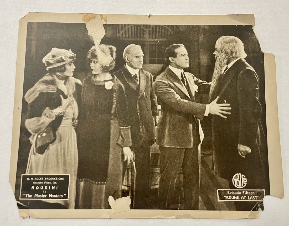 Houdini Lobby Card for a Rolfe Production (1 of 1)