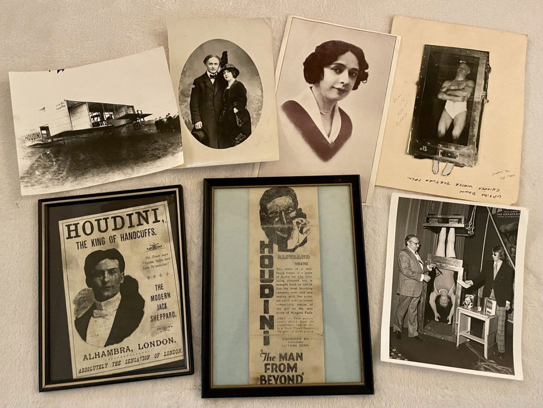 Group lot of Houdini, Harry (Ehrich Weisz) Ephemera (1 of 8)