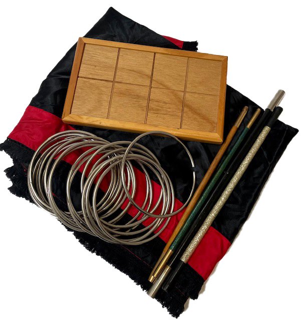 Group lot of magic props and magic tricks (1 of 2)