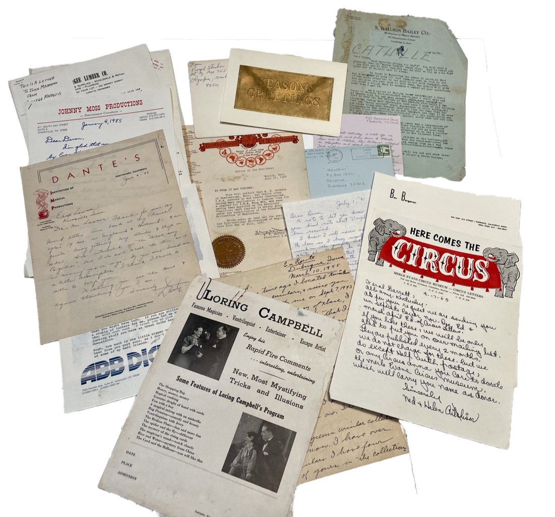 Group lot of correspondence and cards (1 of 1)