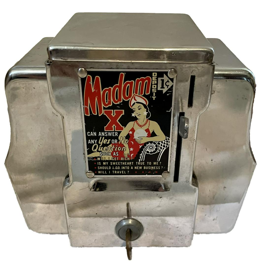 COIN-OP MADAM X FORTUNE TELLER NAPKIN HOLDER (1 of 5)
