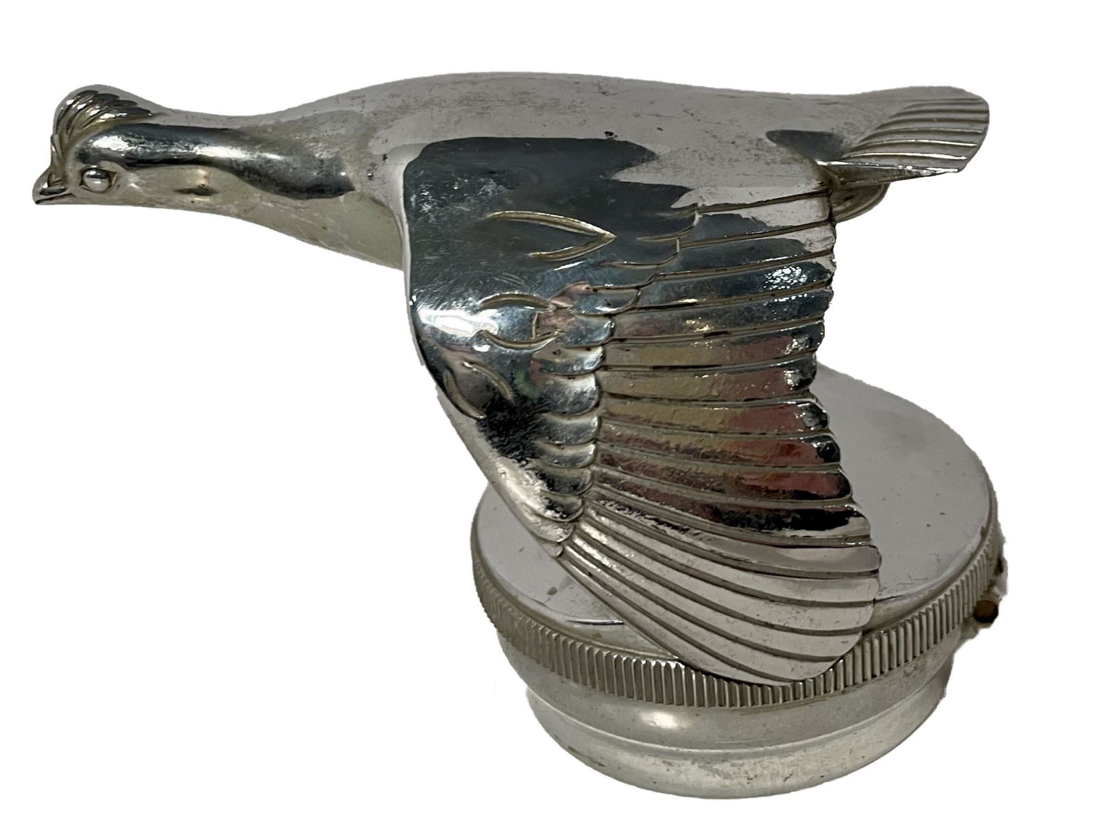 Ford Model A Quail hood of radiator ornament. (1 of 3)