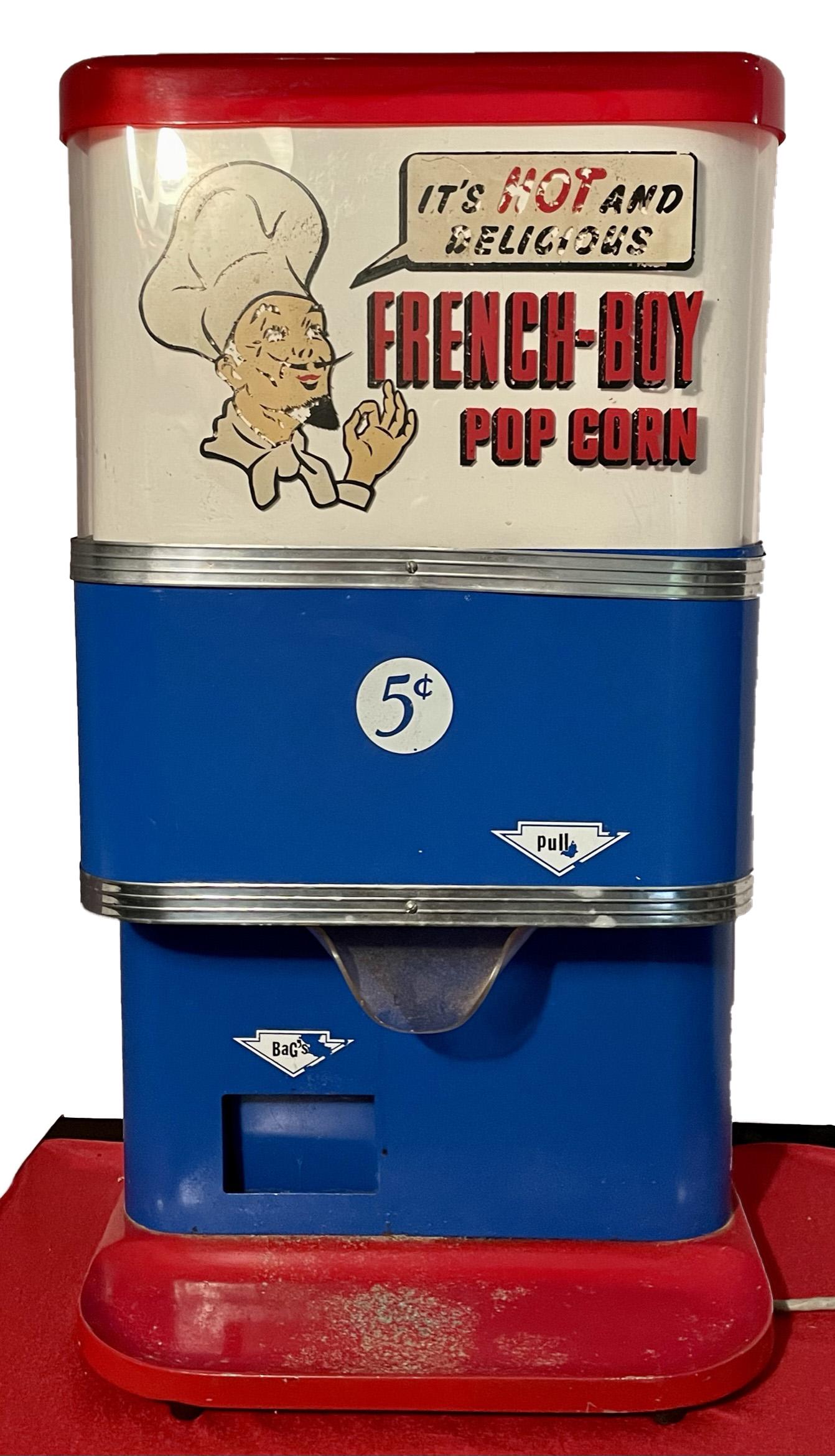 FRENCH BOY POPCORN MACHINE (1 of 1)