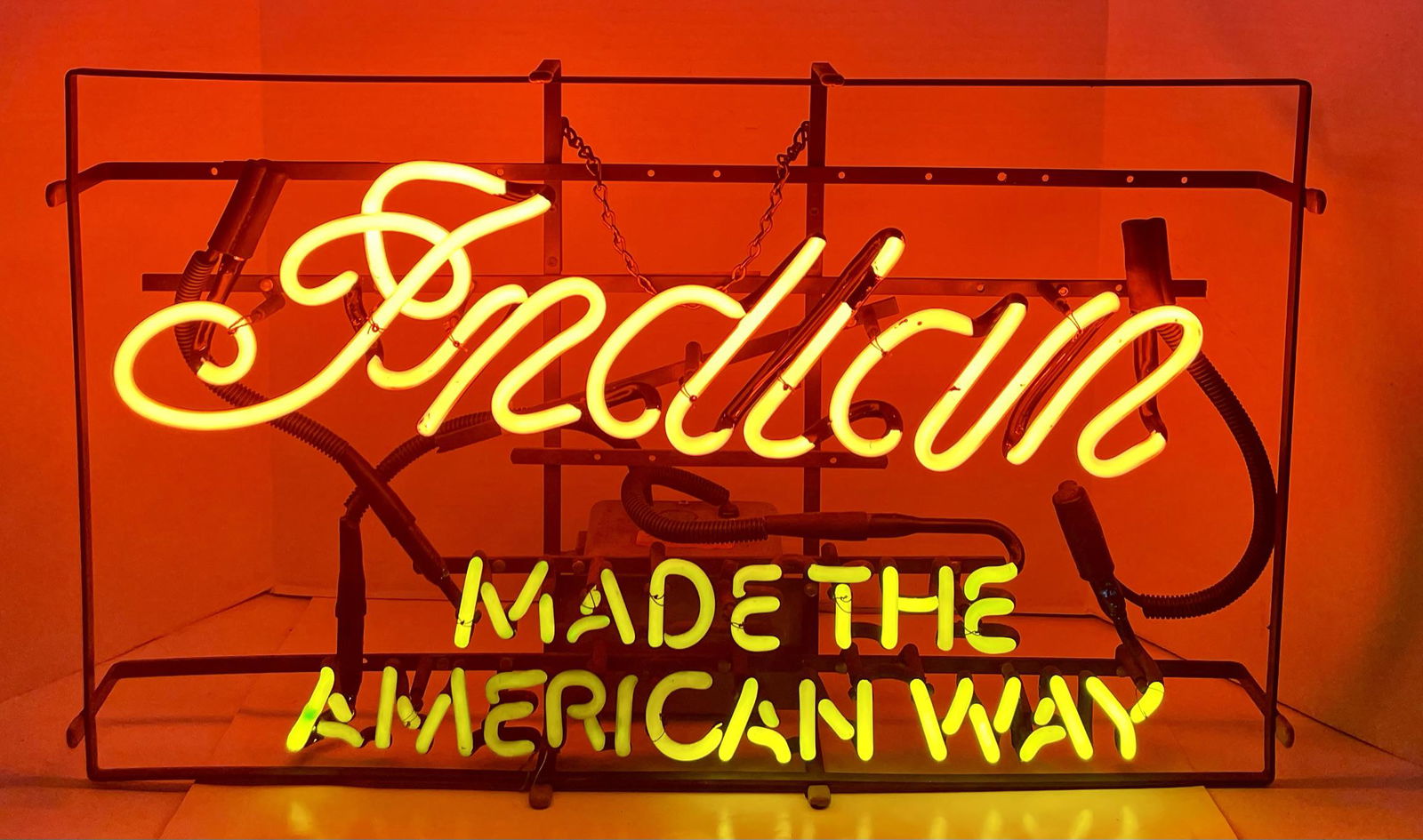 INDIAN MADE THE AMERICAN WAY NEON (1 of 1)